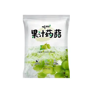 【吃果籽】白葡萄果汁蒟蒻 240g(12入/包)