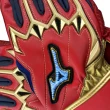 【MIZUNO 美津濃】MIZUNO PRO 奧運限定版成人用打擊手套 一雙入 紅X金X藍(1EJEA09062)