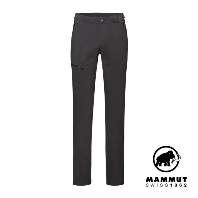 【Mammut 長毛象】Runbold Pants Men 耐磨彈性機能長褲 幻影黑 男款 #1022-01670