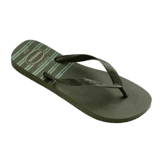 【havaianas 哈瓦仕】拖鞋 男鞋 夾腳拖 Top Basic 墨綠色 4131932-0869M(哈瓦士)