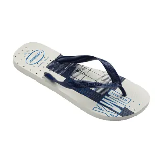 【havaianas 哈瓦仕】拖鞋 男鞋 夾腳拖 自行車  Top Athletic 白色 4141348-0052M(哈瓦士)