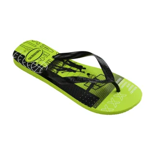 【havaianas 哈瓦仕】拖鞋 男鞋 夾腳拖 籃球 Top Athletic 綠色 4141348-1411M(哈瓦士)