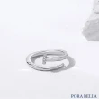 【Porabella】新款925純銀情侶對戒 永恆告白愛情 情人禮物可調開口式對戒 RINGS 一對販售