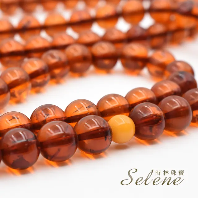 Selene】琥珀血珀深棕色108顆手鍊念珠#9(琥珀9mm 附鑑定書 Selene】琥珀血珀深棕色108顆手鍊念珠#9(琥珀9mm 附鑑定書