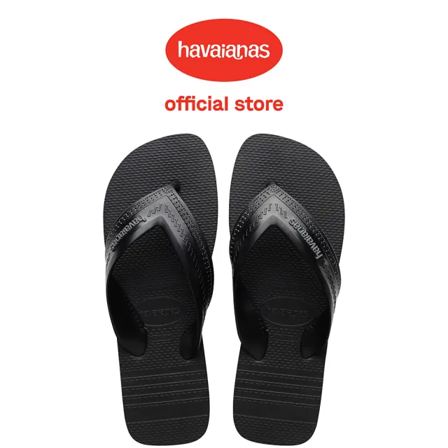 【havaianas 哈瓦仕】拖鞋 男鞋 夾腳拖 寬帶 條紋 Hybrid Be 黑 4145752-0090M(哈瓦士)