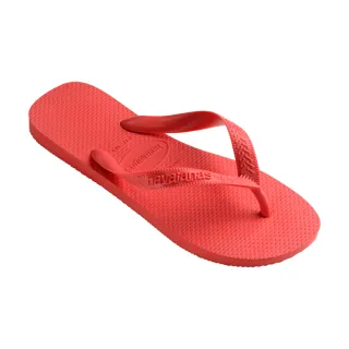 【havaianas 哈瓦仕】拖鞋 男鞋 女鞋 夾腳拖 基本素色款 Top 紅 4000029-1256U(哈瓦士)