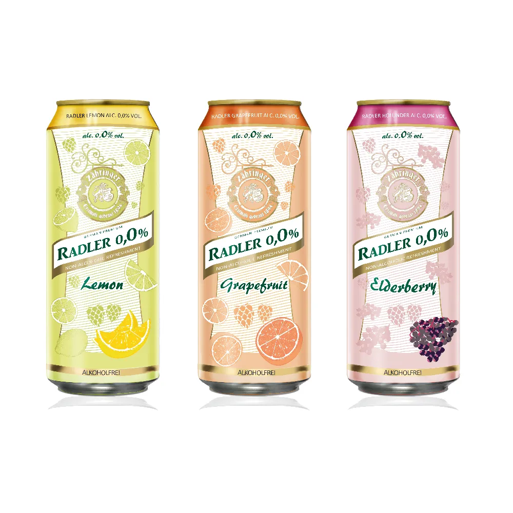 【Radler 萊德】萊德無酒精啤酒風味飲-嚐鮮組(500ml*3入)