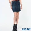 【BLUE WAY】女裝 空系列海浪丹寧短裙 牛仔裙-BLUE WAY