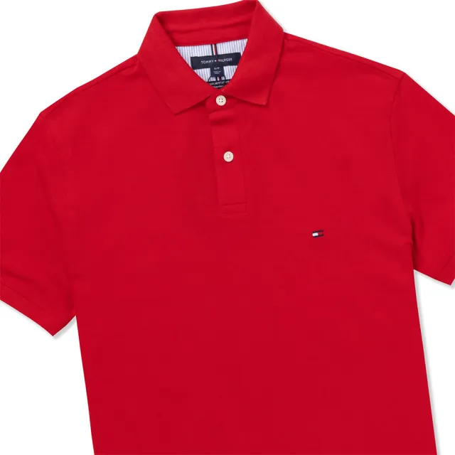 Tommy hilfiger best sale polo rouge