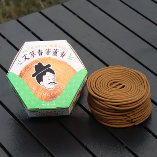 【Mr.INCENSE 好香先生】蚊香 艾草蚊香 純天然艾草香茅薰香1盒(艾草薰香 蚊香盒 天然蚊香 蚊香環)