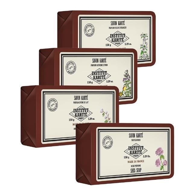 即期品【Institut Karite Paris】巴黎乳油木 純淨秘密花園香氛手工皂 150g(任選)