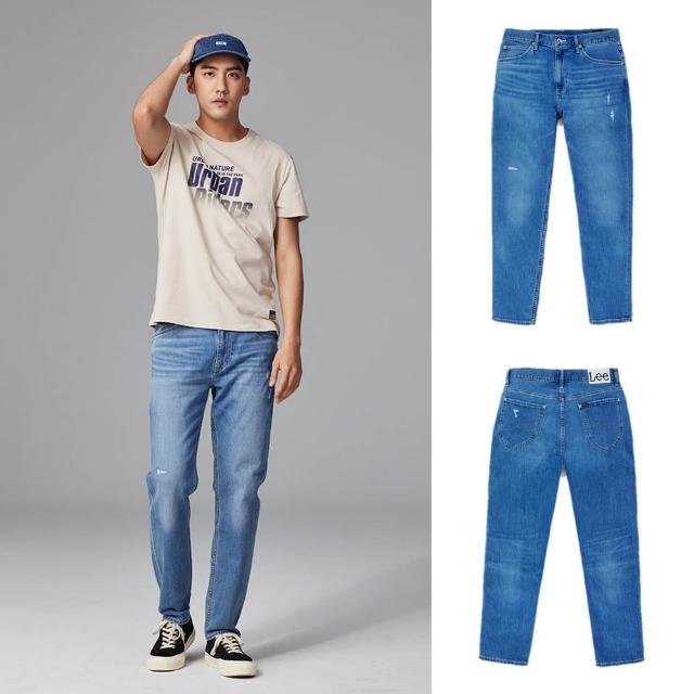 【Lee】男裝 牛仔褲 / 涼感 731 中腰舒適小直筒 淺藍洗水 / Jade Fusion 系列(LB317022905)