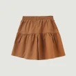 【Hang Ten】女童-鬆緊腰頭造型褲裙(棕)