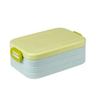 【MEPAL】分隔方形餐盒 M-檸檬黃