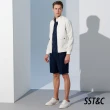 【SST&C 最後55折】普魯士藍寬鬆版棉麻休閒短褲1212303011