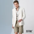 【SST&C 最後55折】米白色雙排扣休閒西裝外套0612303007