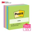 【3M】Post-it☆利貼☆狠黏™系列/可再貼 系列多色紙磚(便條紙)