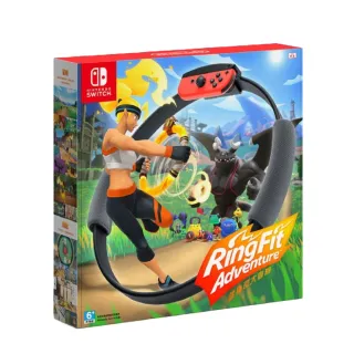 【Nintendo 任天堂】Switch RingFit Adventure 健身環大冒險(台灣公司貨-中文版)