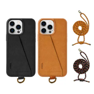 【TORRII】iPhone 14 Pro Koala掛繩皮革手機殼(附多功能掛繩、卡袋設計)