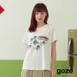 【gozo】復古三合院的日常斑駁印花T恤(兩色)