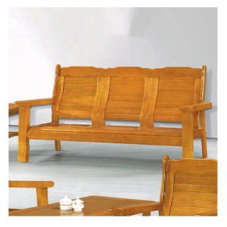 【MUNA 家居】321型實木組椅/三人椅(實木沙發 全組沙發 三人椅)