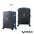 【V-ROOX STUDIO】歡慶618 V-ROOX SUPERSONIC 25吋 立體超音速硬殼鋁框行李箱(大容量 好推好裝)
