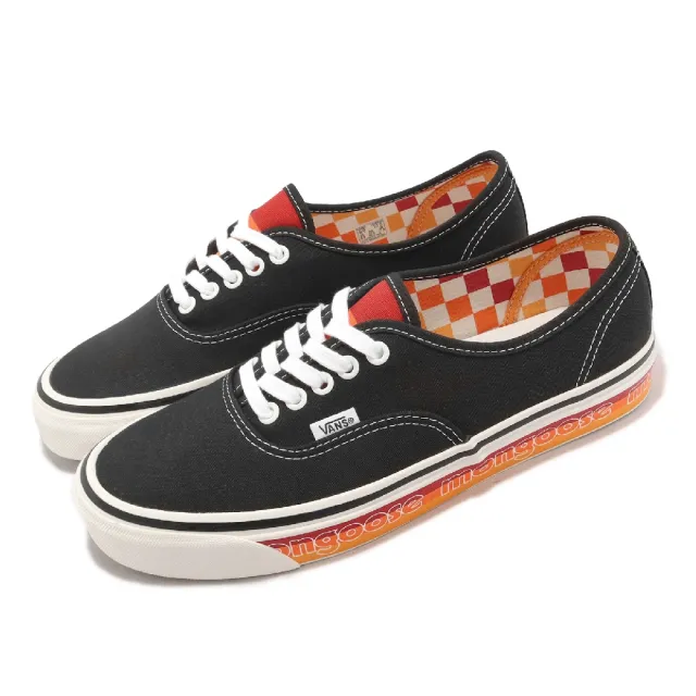 VANS】休閒鞋Authentic 44 DX 男鞋黑橘紅Mongoose 三方聯名