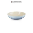 【Le Creuset】瓷器深圓盤 20cm(杏桃黃/海岸藍)