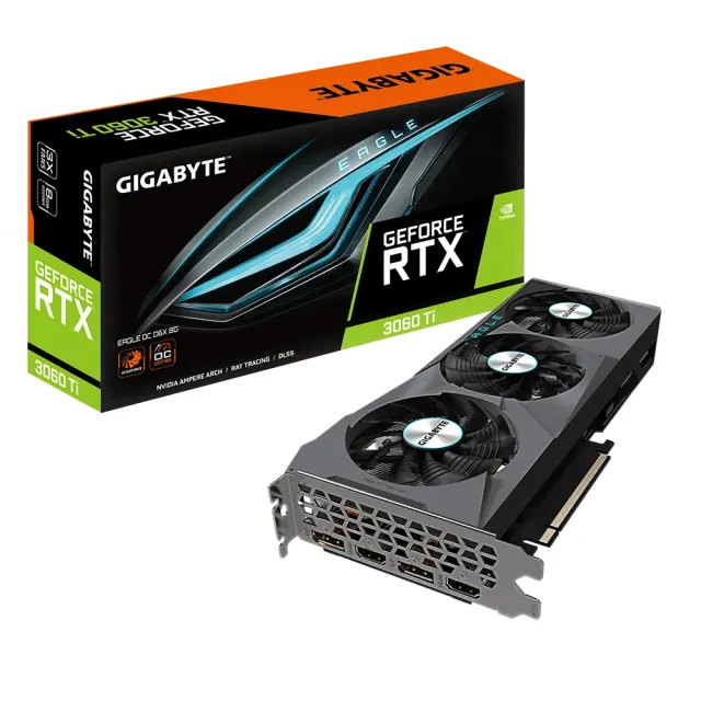 GIGABYTE 技嘉 GeForce RTX 3060 Ti EAGLE OC D6X 8G 顯示卡