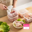 【茉家】可冷凍可微波透明食品分裝保鮮盒(1入)
