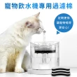 【STAR CANDY】寵物智能飲水機 專用濾芯5入組 免運費(過濾棉 活水機 自動飲水機 寵物活水機 貓咪飲水)