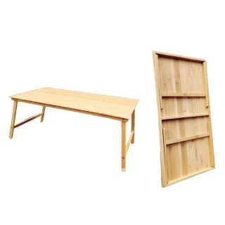 【May Shop】露營戶外必備 輕簡摺疊木桌 露營桌 80公分摺疊桌