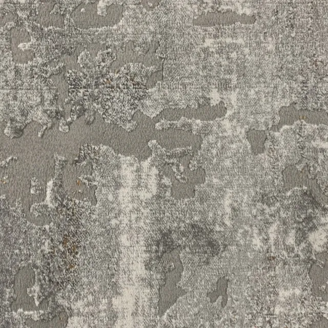 【山德力】工業風地毯200X290艾維(灰色斑駁感、浮雕紋路設計)