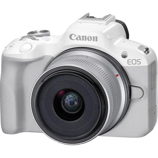 【Canon】EOS R50+RF-S18-45mm F4.5-6.3 IS STM 單鏡組(公司貨)