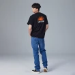 【Lee 官方旗艦】男裝 短袖T恤 / 太陽印花 氣質黑 舒適版型(LB302013K11)