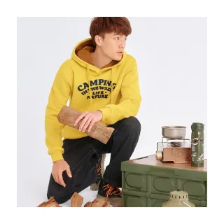 【OB 嚴選】內刷毛帽撞色連帽上衣 《KL1462》