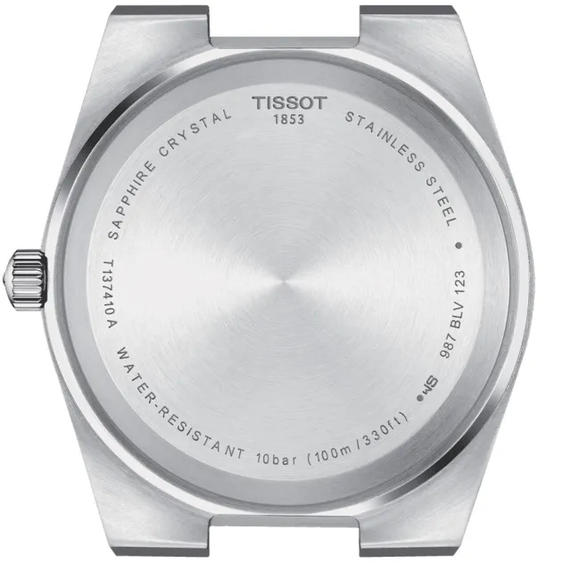 【TISSOT 天梭 官方授權】PRX系列 復古風酒桶型 簡約設計男錶  手錶(T1374101109101)