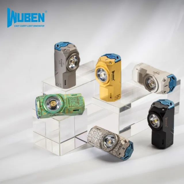【WUBEN】錸特光電 X0 黃銅 精緻工藝(精品 EDC手電筒 金屬按鍵 快充 工作燈 X-0)