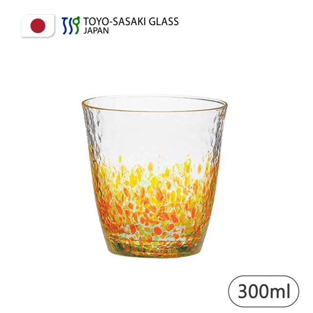 TOYO SASAKI 日本製水之彩威士忌杯/陽之彩/300ml(日本高質量玻璃代表)