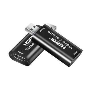 【JHS】USB2.0 HDMI影音擷取卡 1080p 遊戲直播專用(影像擷取盒 影音截取器 擷取器 影像擷取 採集卡)