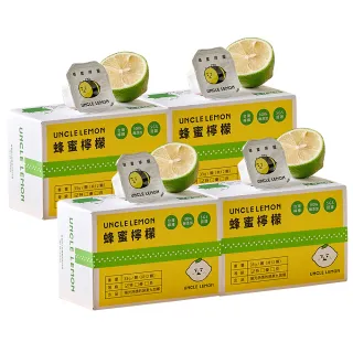 【檸檬大叔】蜂蜜檸檬膠囊4盒組 共48入(33gx12入/盒；蜂蜜檸檬磚 檸檬原汁)