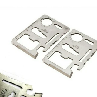 【Ainmax 艾買氏】不銹鋼防身卡片刀刃(420不銹鋼再送合金鑰匙環)