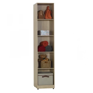 【AT HOME】1.3尺梧桐色開放隔板收納衣櫃/衣櫥/置物櫃 現代簡約(凱文)
