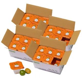 【檸檬大叔】金桔檸檬膠囊4盒組 共48入(30gx12入/盒；金桔檸檬磚 檸檬原汁)