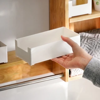 【E.dot】廚櫃抽屜分格置物盒/收納盒(中號-20x10x6cm)