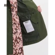 【AIGLE】女 防水透氣風衣(AG-2A202A246 常春藤綠)