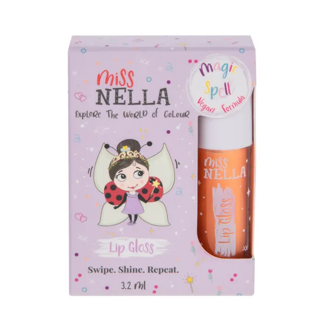 【MISS NELLA】英國 兒童啵啵小唇蜜-糖漬橙片(夢幻甜點系彩妝)