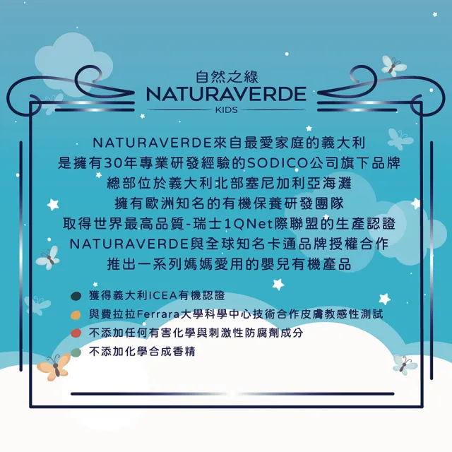 【Naturaverde BIO】自然之綠-冰雪奇緣兒童洗沐超值組(平行輸入/四歲以上適用)