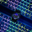 【CASIO 卡西歐】G-SHOCK AI 探索虛擬彩虹系列雙顯手錶(GA-100RGB-1A)