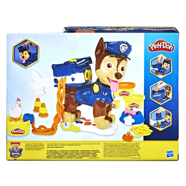 【PLAYDOH 培樂多】卡通系列-汪汪隊立大功遊戲組 F1834(幼兒黏土玩具/無毒黏土/趣味益智玩具/汪汪隊玩具)
